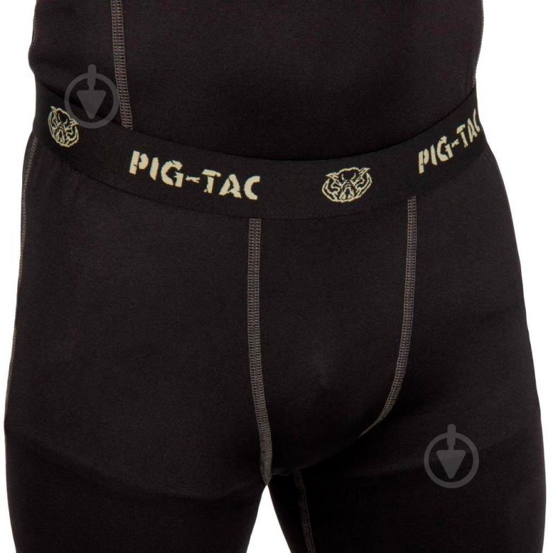Термобелье P1G-Tac Base Level 1 ACTIVE UA281-60022-L1-BK р.ХХХL [1149] Combat Black - фото 5