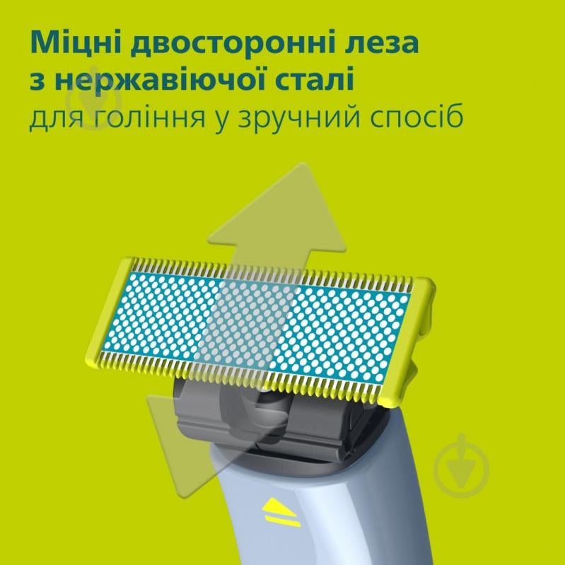 Лезвия сменные Philips OneBlade QP235/50 3 шт. - фото 5