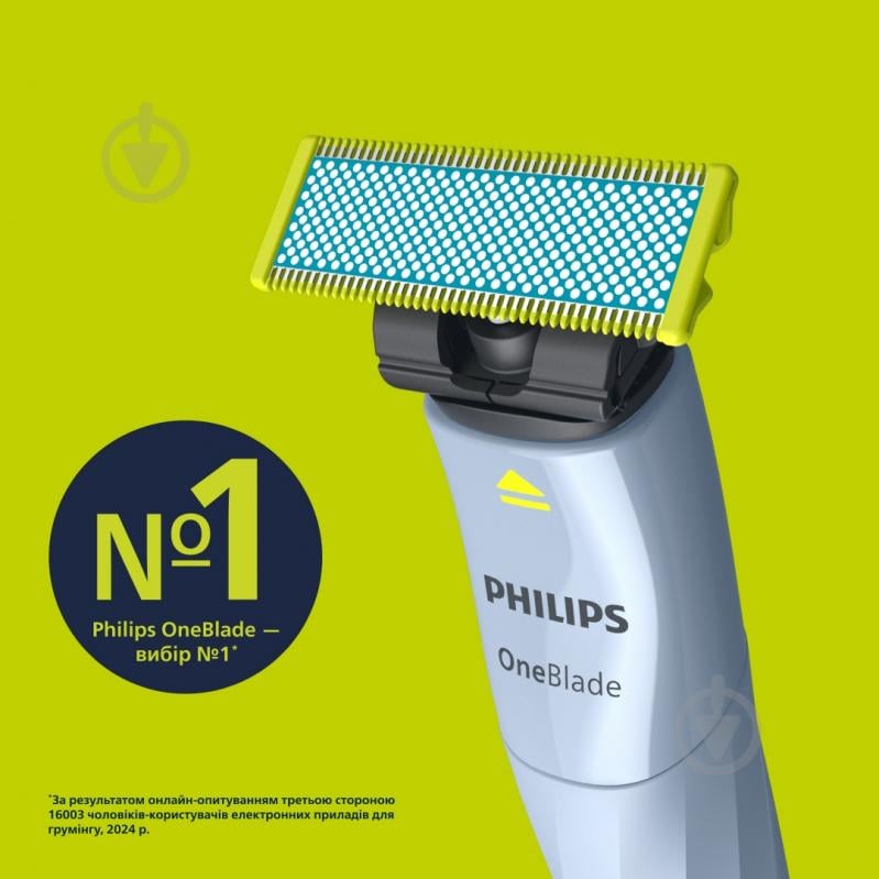 Лезвия сменные Philips OneBlade QP235/50 3 шт. - фото 12