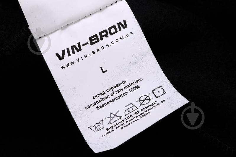 Худі Vin-Bron Торонто VIN-BRON 3001 р.M чорний - фото 7