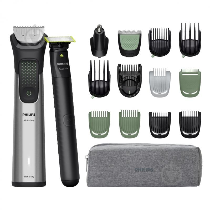 Триммер универсальный Philips MG9535/15 серии 9000 (17-в-1) - фото 1