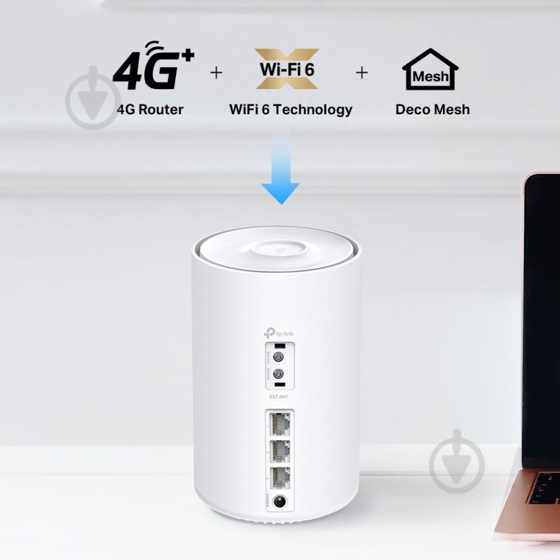 Система Wi-Fi Mesh TP-Link DECO-X10-4G-1-PACK - фото 6