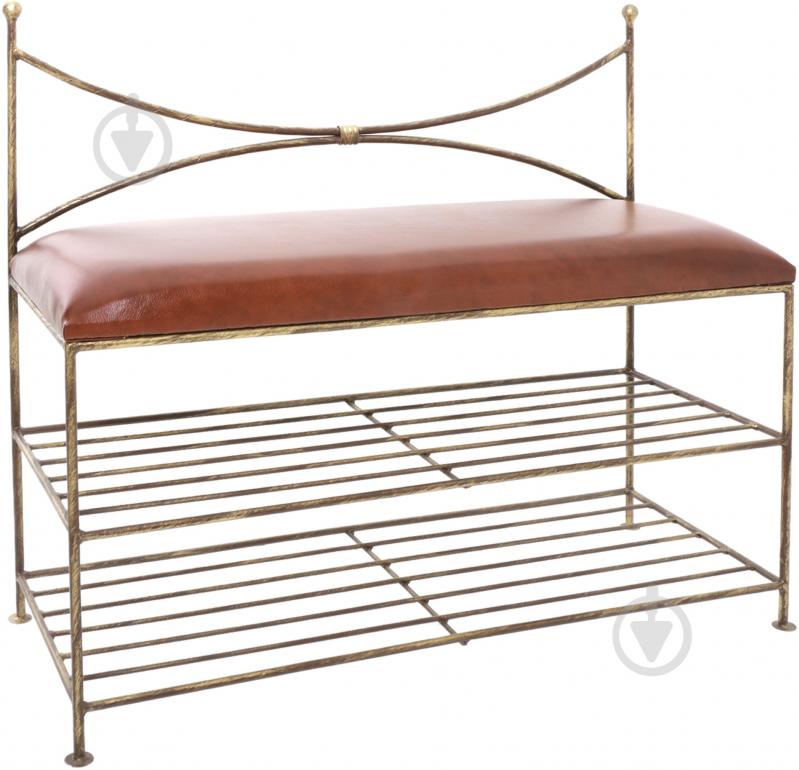 Подставка для обуви Метал Арт Марсель 900x300x800 мм бронза (27069/к) - фото 1 Подставка для обуви Метал Арт Марсель 900x300x800 мм бронза (27069/к) - фото 1