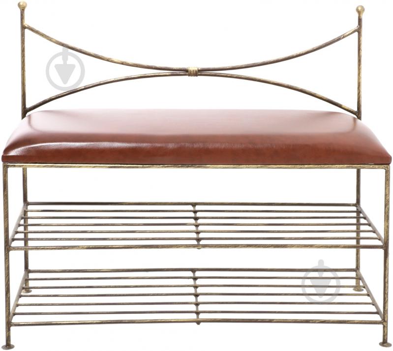 Подставка для обуви Метал Арт Марсель 900x300x800 мм бронза (27069/к) - фото 2 Подставка для обуви Метал Арт Марсель 900x300x800 мм бронза (27069/к) - фото 2