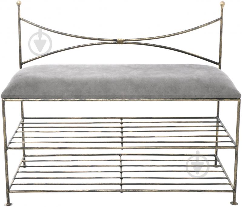 Подставка для обуви Метал Арт Марсель 900x300x800 мм черный (27069/ч) - фото 2