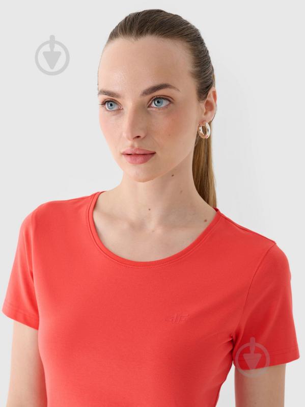 Футболка 4F TSHIRT F1845 4FWMM00TTSHF1845-62S р.S красный - фото 4