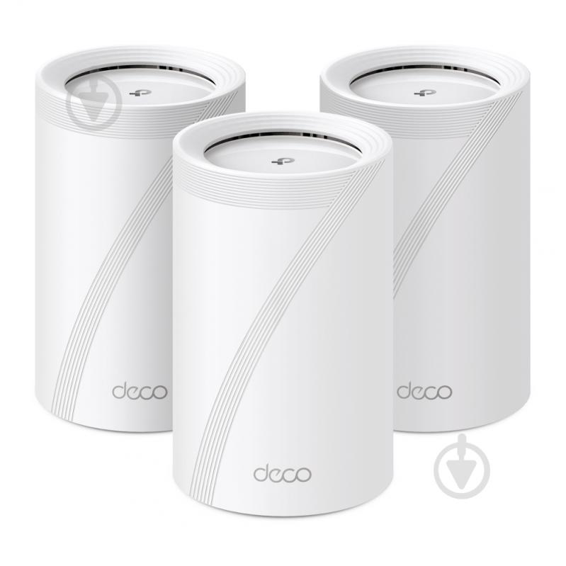 Система Wi-Fi Mesh TP-Link DECO-BE65-3-PACK - фото 1