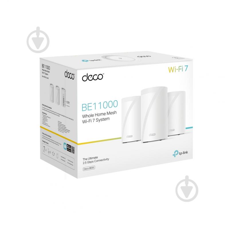 Система Wi-Fi Mesh TP-Link DECO-BE65-3-PACK - фото 11