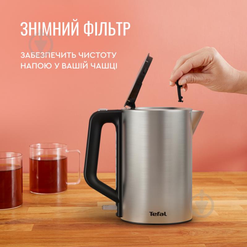 Tefal Bronx KI513D10 1.7 L stainless steel - buy electric Kettle: prices,  reviews, specifications > price in stores Ukraine: Kyiv, Dnepropetrovsk,  Lviv, Odessa