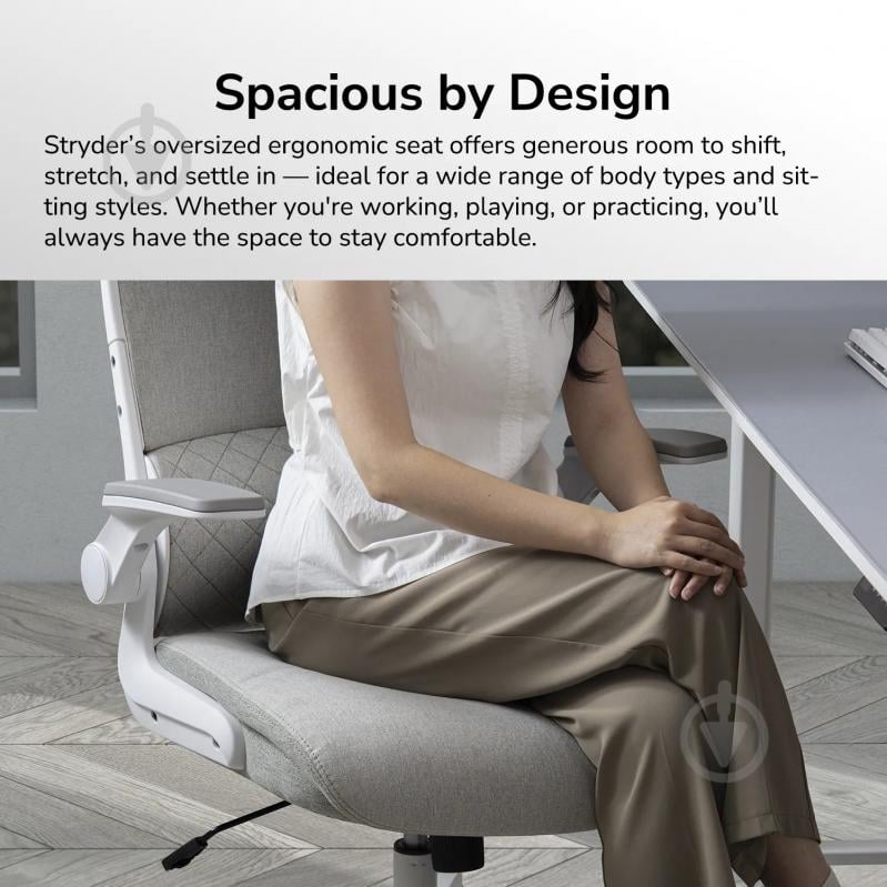 Кресло офисное Cougar STRYDER WHITE белый - фото 10