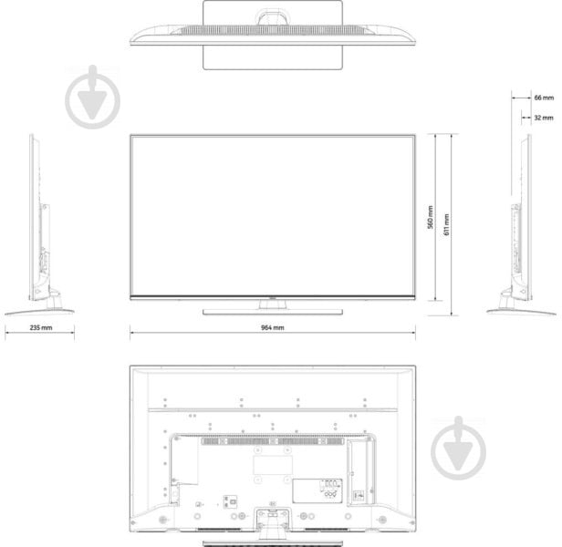 Телевизор Nokia 4300A Smart TV 43" - фото 9