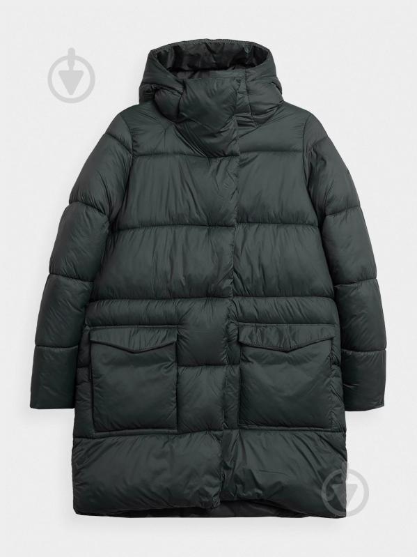 Пальто 4F DOWN JACKET F088 4FAW22TDJAF088-40S р.L зелена - фото 4