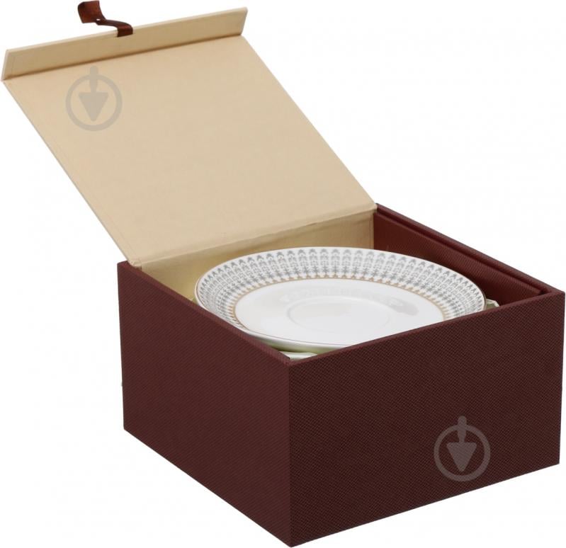 Чашка з блюдцем Fiora Luxe 250 мл - фото 5