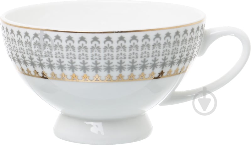 Чашка з блюдцем Fiora Luxe 250 мл - фото 2