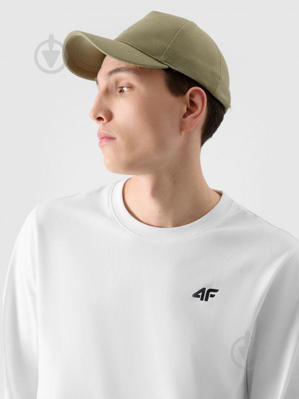 Футболка 4F LONGSLEEVE M432 4FWMM00TLONM432-10S р.M білий - фото 6