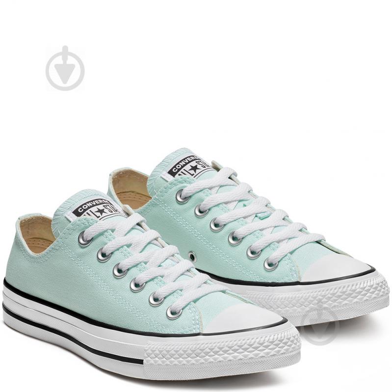 Кеды Converse CTAS OX 163357C р.38,5 зеленый - фото 3