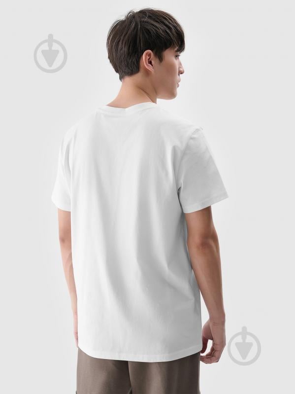 Футболка 4F TSHIRT M2256 4FWMM00TTSHM2256-10S р.M білий - фото 4