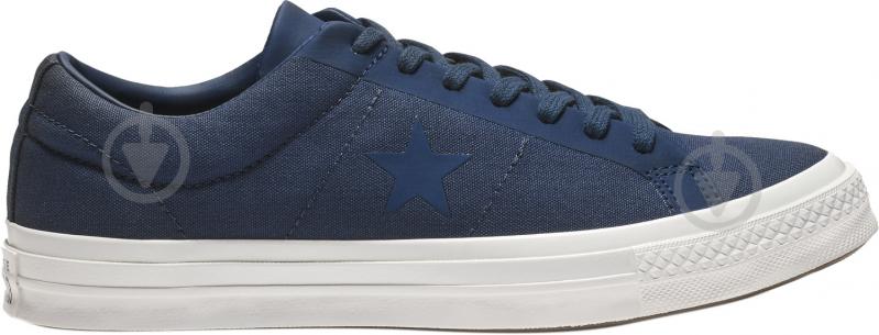 Кеды Converse ONE STAR OX 163368C р.45 синий - фото 3