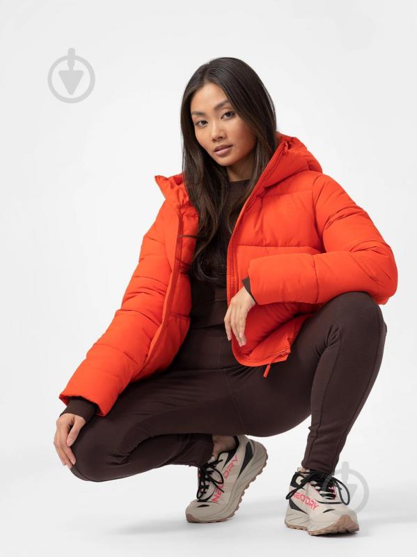 Пуховик жіночий зимовий 4F DOWN JACKET F086 4FAW22TDJAF086-62S р.XL помаранчевий - фото 4 Пуховик жіночий зимовий 4F DOWN JACKET F086 4FAW22TDJAF086-62S р.XL помаранчевий - фото 4