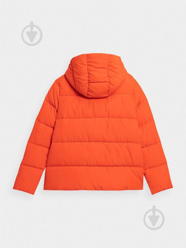 Пуховик жіночий зимовий 4F DOWN JACKET F086 4FAW22TDJAF086-62S р.XL помаранчевий - фото 7 Пуховик жіночий зимовий 4F DOWN JACKET F086 4FAW22TDJAF086-62S р.XL помаранчевий - фото 7