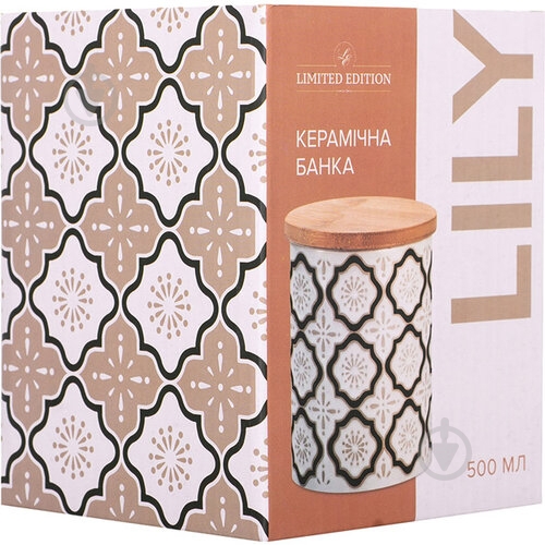 Банка Limited Edition Lily 500 мл JH6009-2 - фото 2
