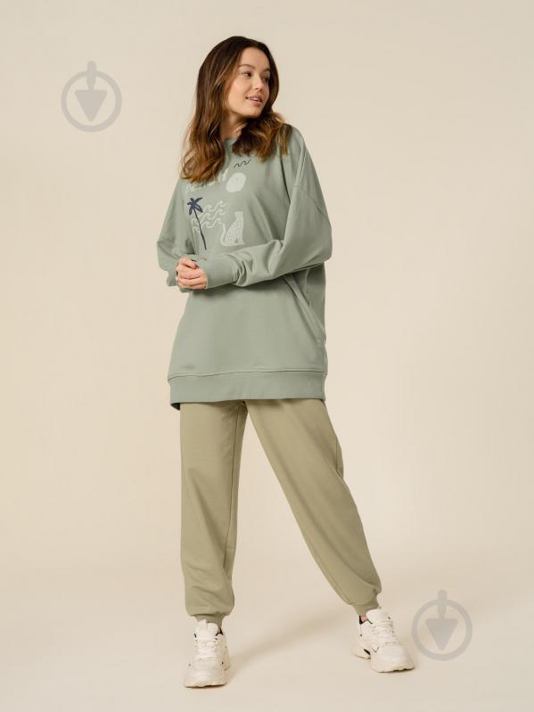 Джемпер Outhorn SWEATSHIRT F299 OTHSS23TSWSF299-47S р.S зелений - фото 2