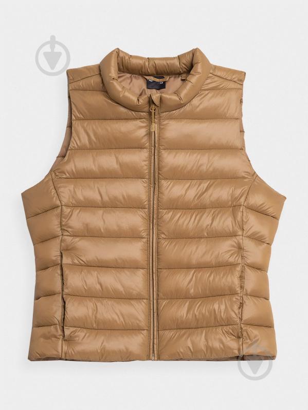 Жилет 4F DOWN JACKET F069 4FAW22TDJAF069-74S р.L коричневый - фото 5