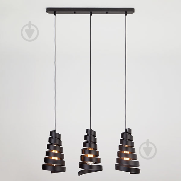 Підвіс Strotskis Storm 3x40 Вт E27 чорний 50058/3 - фото 1