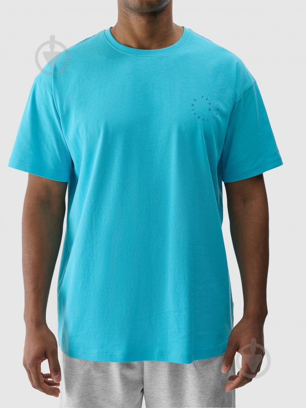 Футболка 4F TSHIRT M2131 4FRSS24TTSHM2131-48S р.M голубой - фото 6