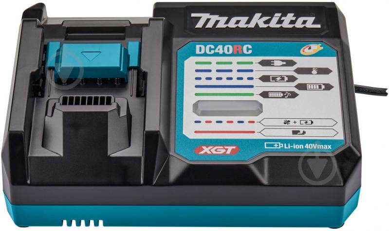 Зарядний пристрій Makita 40,0V DC40RC XGT 191M90-3 - фото 2