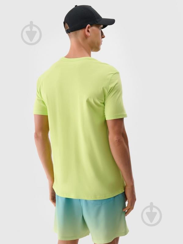 Футболка 4F 4FWSS25TTSHM1984-45S р.M желтый - фото 3 Футболка 4F 4FWSS25TTSHM1984-45S р.M желтый - фото 3