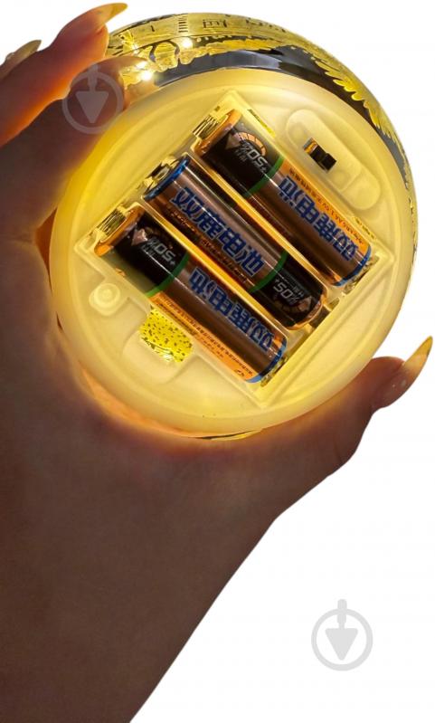 Свеча LED Snowlight 12х11 см черный Sensio - фото 2