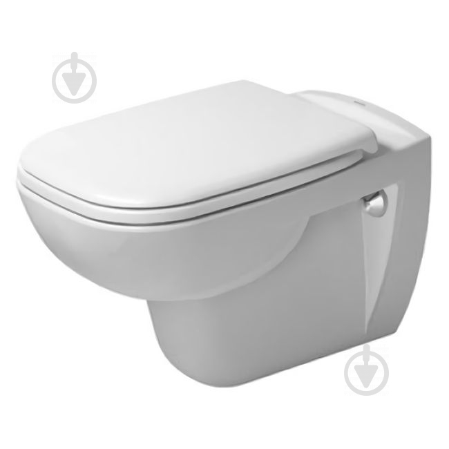 Унітаз підвісний DURAVIT D-code 45700900A1 з сидінням Soft-close - фото 1