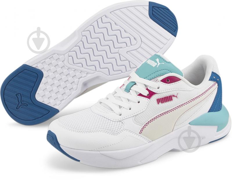 Кросівки жіночі демісезонні Puma X-Ray Speed Lite 38463907 р.39 білі - фото 3