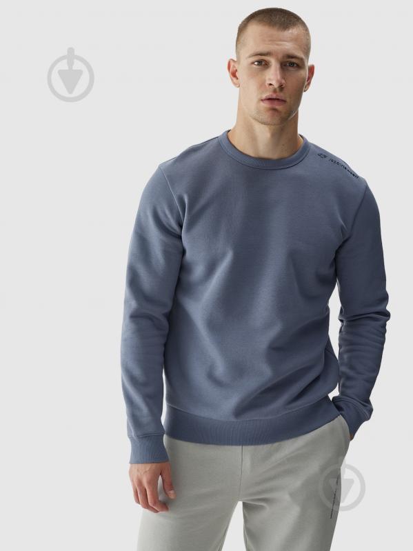 Світшот 4F SWEATSHIRT M1258 4FWAW24TSWSM1258-32S р.L синій - фото 1