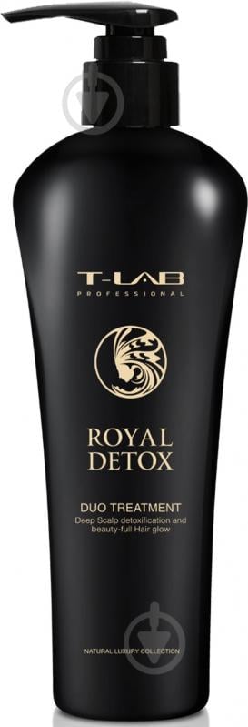 Кондиционер T-LAB Professional Royal Detox Duo для гладкости волос и детоксикации 300 мл - фото 1 Кондиционер T-LAB Professional Royal Detox Duo для гладкости волос и детоксикации 300 мл - фото 1