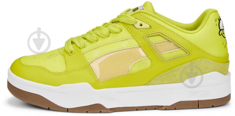 Кроссовки мужские демисезонные Puma SLIPSTREAM SPONGEBOB 39118101 р.44,5 желтые - фото 1