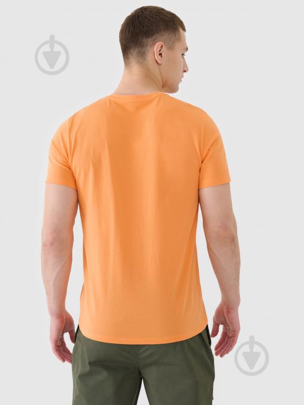 Футболка 4F TSHIRT M2003 4FWSS25TTSHM2003-70S р.M помаранчевий - фото 3 Футболка 4F TSHIRT M2003 4FWSS25TTSHM2003-70S р.M помаранчевий - фото 3