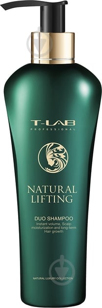 Шампунь T-LAB Professional Natural Lifting Duo для естественного питания волос 300 мл - фото 1 Шампунь T-LAB Professional Natural Lifting Duo для естественного питания волос 300 мл - фото 1
