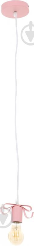 ВІТРИНА! Підвіс Accento lighting Bow 1x40 Вт E27 рожевий - фото 1