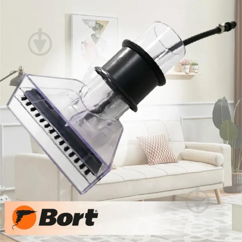 Насадка моющая Bort для мягкой мебели Small washing brush - фото 4