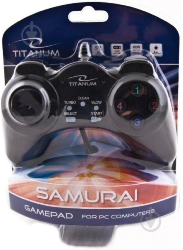 Джойстик Esperanza Titanum gamepad for PC USB Samurai TG105 - фото 6