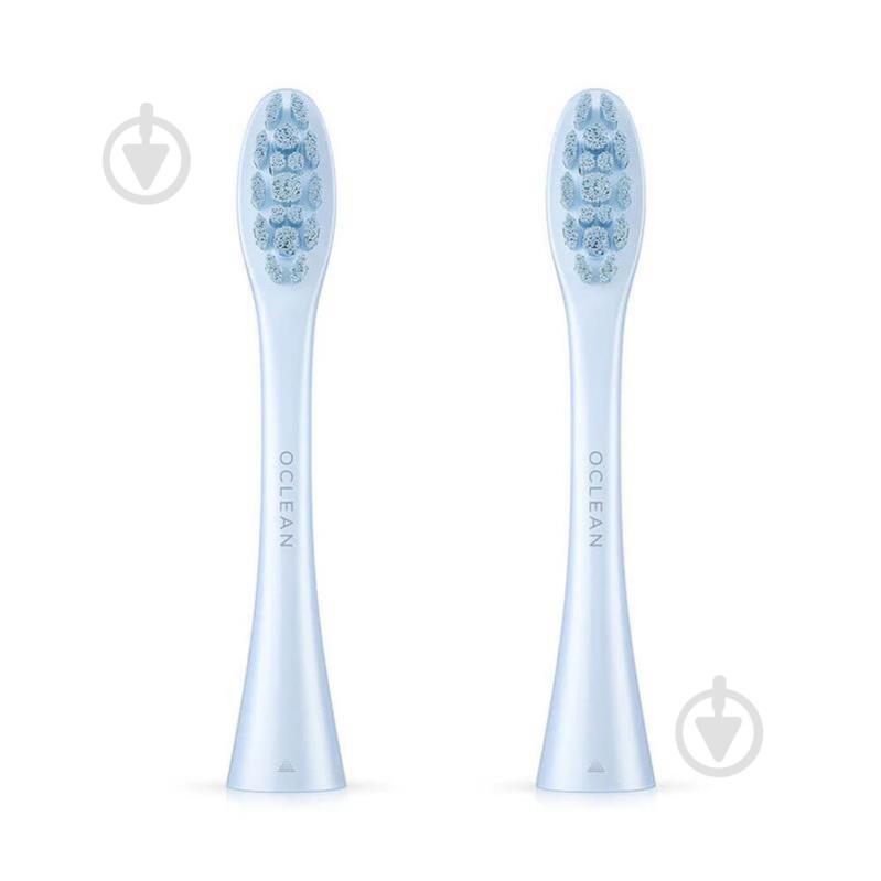 Сменные насадки для электрической щетки Oclean PW07 Toothbrush Head Sky Blue (6970810551440) - фото 2