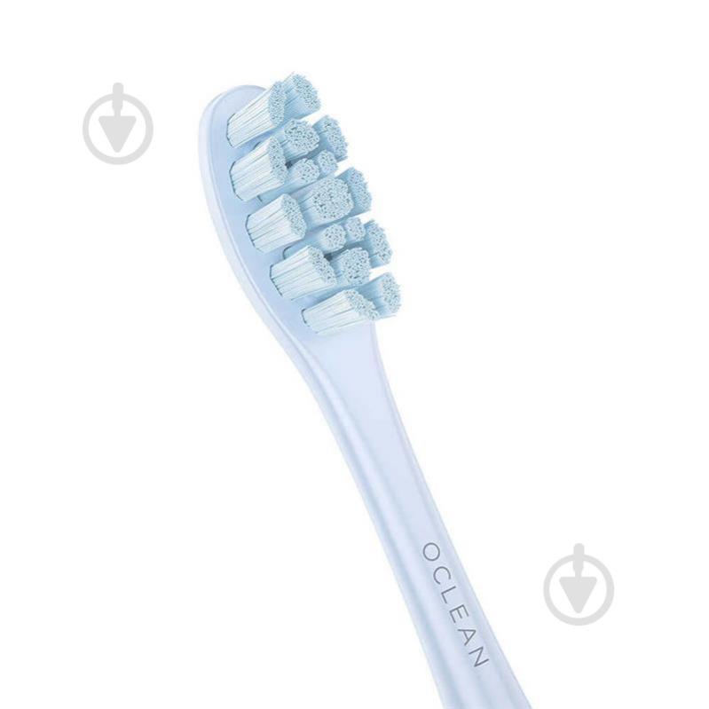 Сменные насадки для электрической щетки Oclean PW07 Toothbrush Head Sky Blue (6970810551440) - фото 3