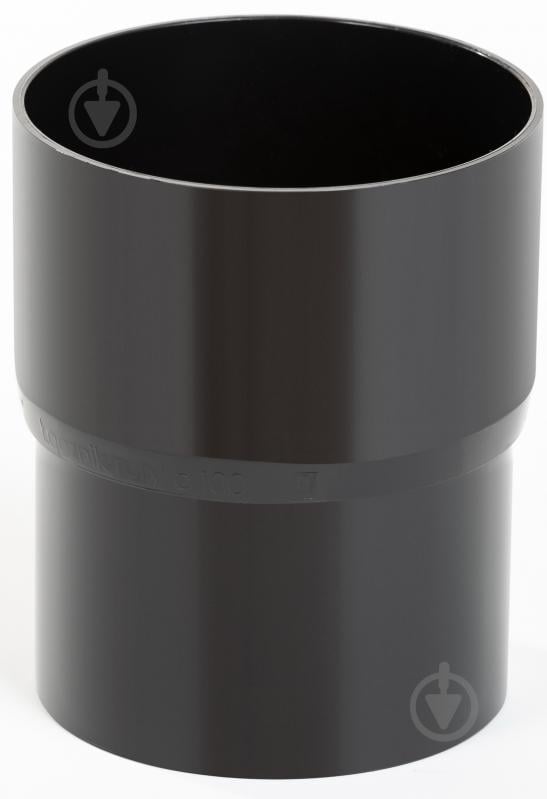 Муфта трубы PROFiL 100 мм черный - фото 1 Муфта трубы PROFiL 100 мм черный - фото 1