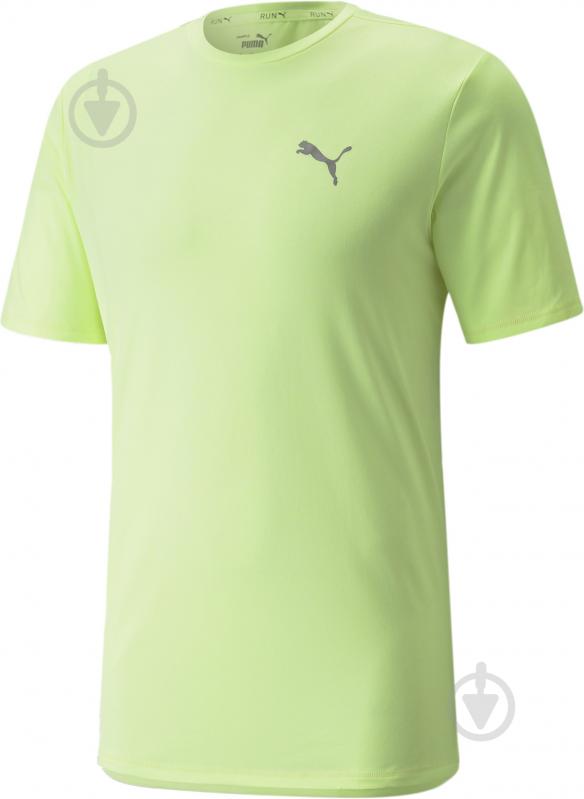 Футболка Puma RUN FAV HEATHER SS TEE 52020937 р.L жовтий - фото 4