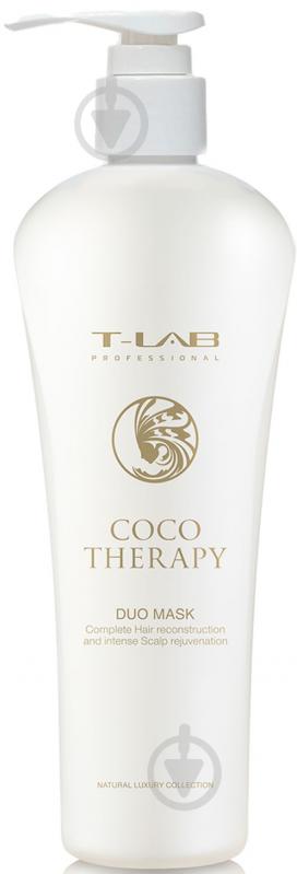 Маска-кондиціонер T-LAB Professional Coco Therapy Duo для бездоганного відновлення та віталізації волосся 300 мл - фото 1 Маска-кондиціонер T-LAB Professional Coco Therapy Duo для бездоганного відновлення та віталізації волосся 300 мл - фото 1