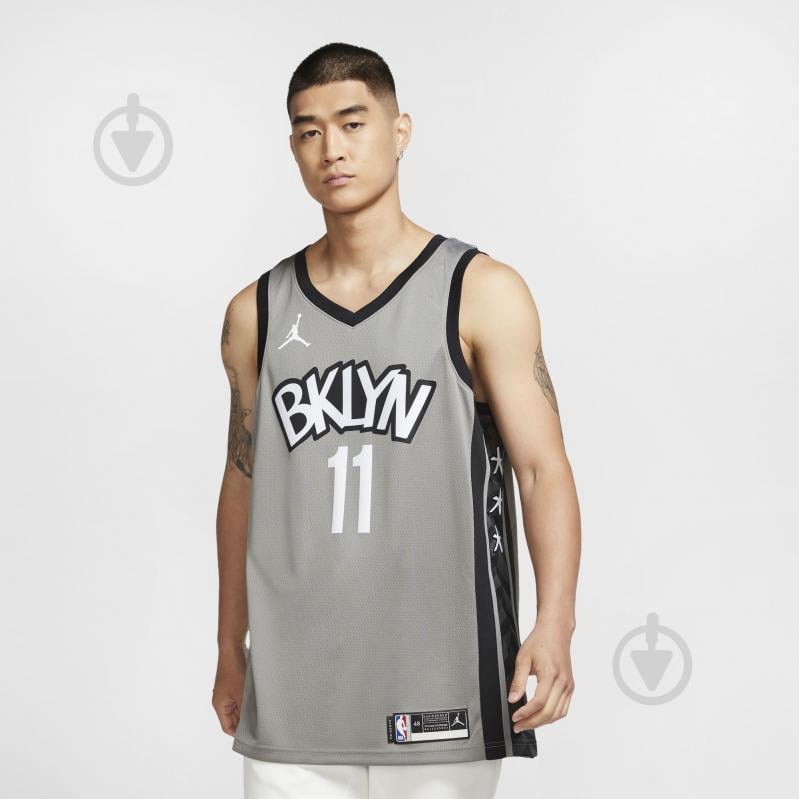 Майка Nike BKN M NK SWGMN JSY STMT 20 CV9469-008 р.2XL сірий - фото 3