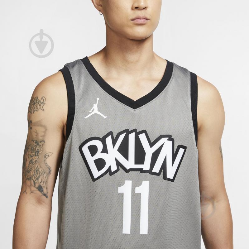 Майка Nike BKN M NK SWGMN JSY STMT 20 CV9469-008 р.2XL сірий - фото 8