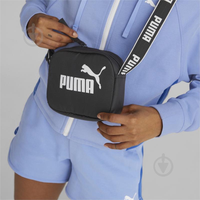 Сумка Puma CORE BASE CROSS BODY BAG 7946801 черный - фото 5 Сумка Puma CORE BASE CROSS BODY BAG 7946801 черный - фото 5